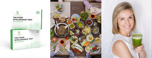 Food intolerances test and selection of healthy foods