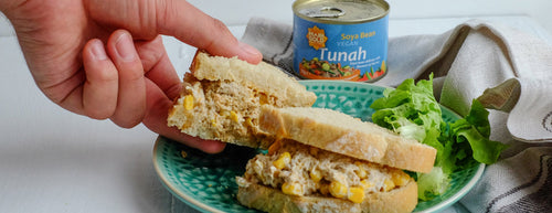 Marigold Classic Vegan Tunah & Sweetcorn Sandwich