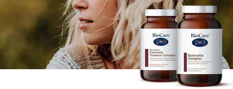 woman with Biocare Quercetin Complex