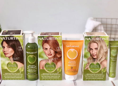 Naturtint hair colours with white background