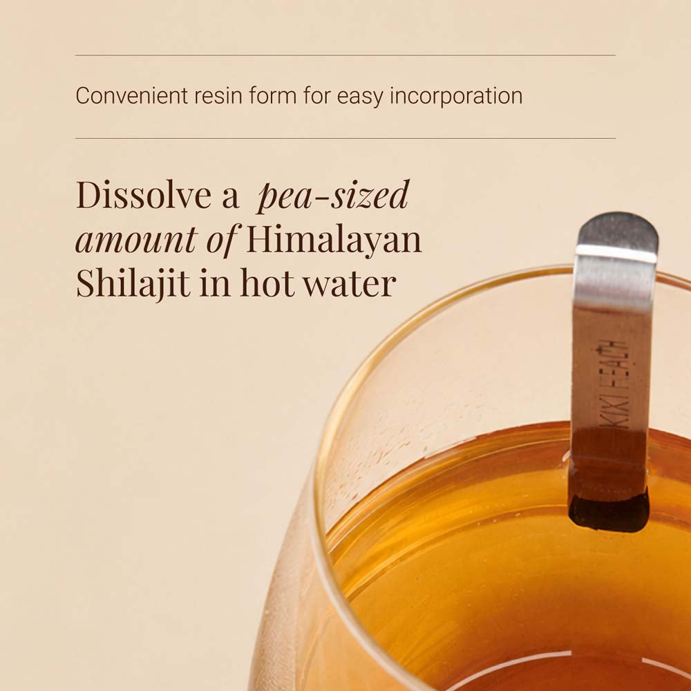 Kiki Health Shilajit Resin directions