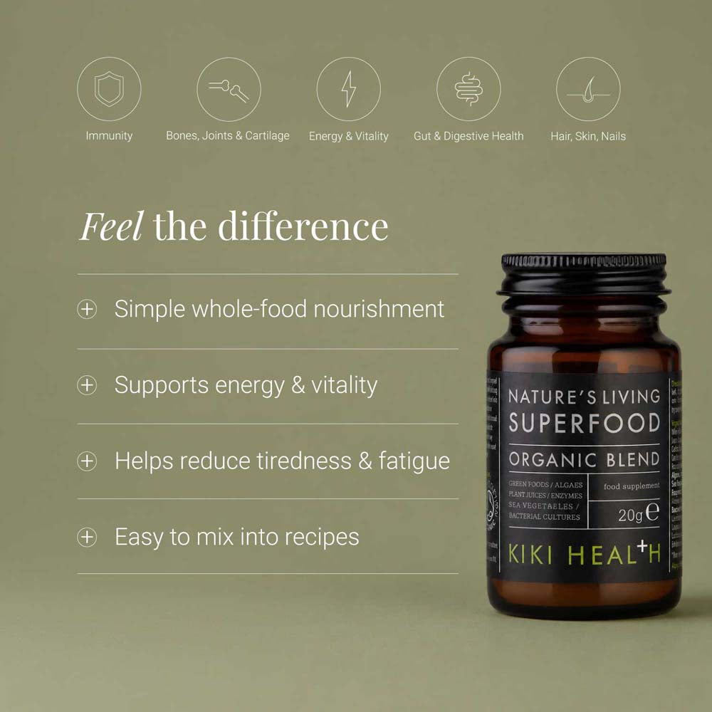 Kiki Health Nature Living Superfood benefits
