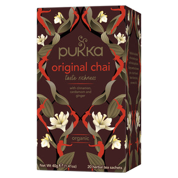 box of Pukka Organic Original Chai Tea