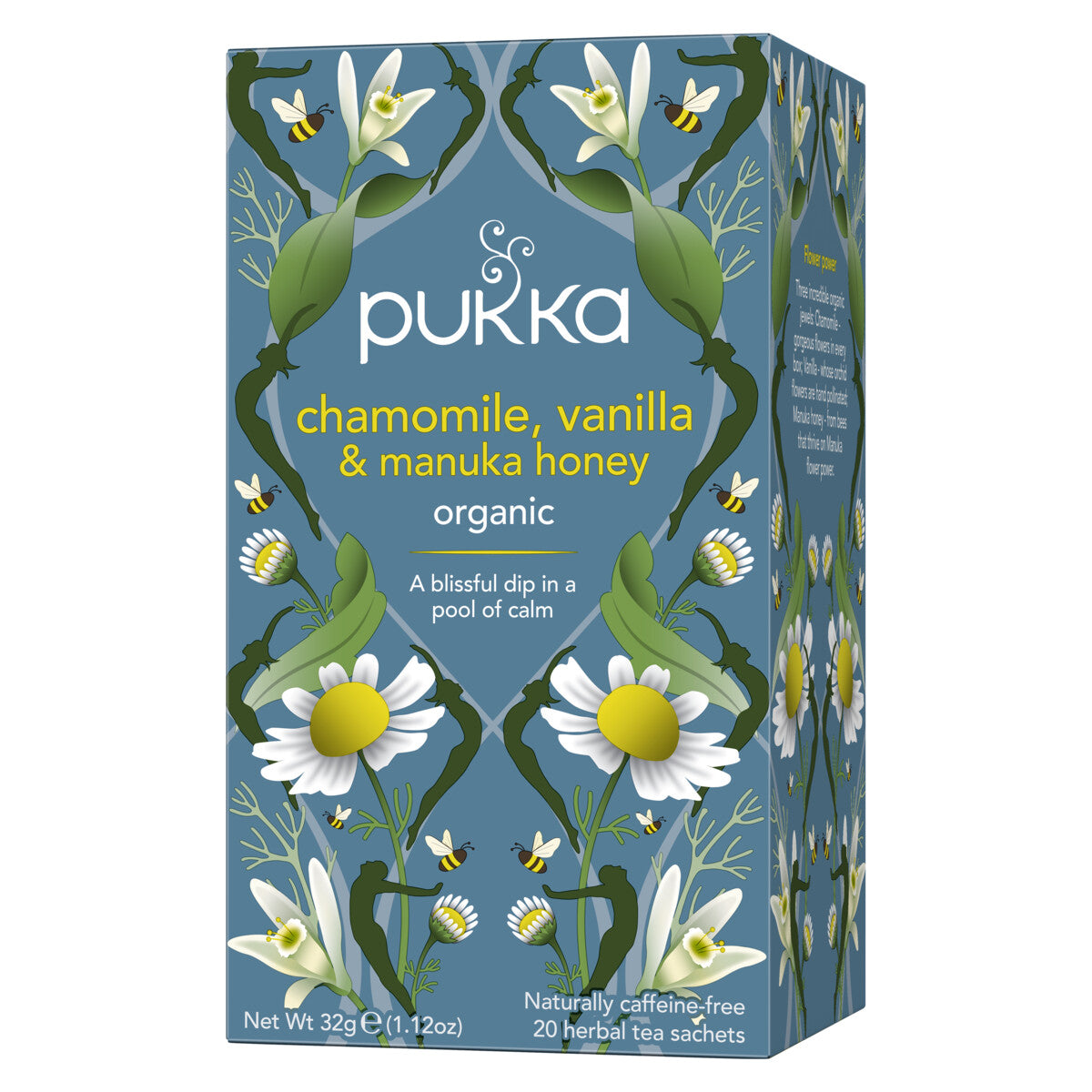 Pukka Organic Chamomile, Vanilla &amp; Manuka Honey