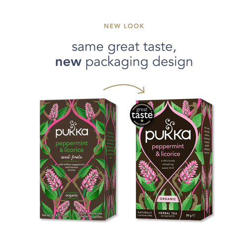 Pukka Organic Peppermint & Licorice Tea