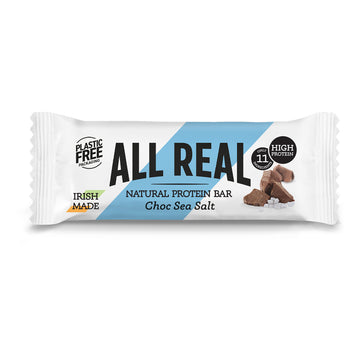 All Real Nutrition Choc Sea Salt Protein Bar