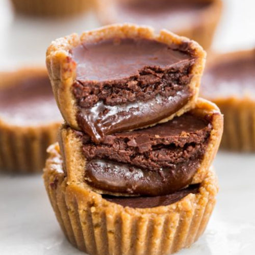 Deliciously Ella Salted Almond Caramel Cups