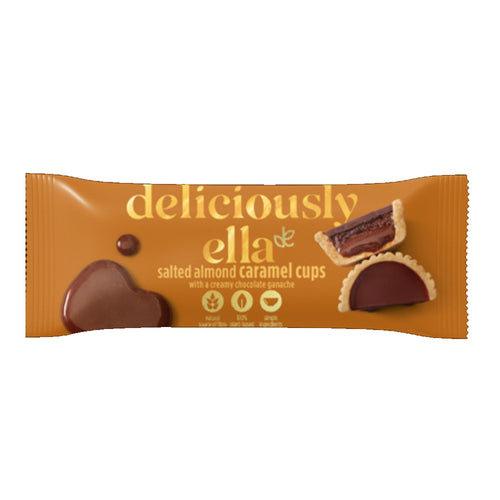 Deliciously Ella Salted Almond Caramel Cups