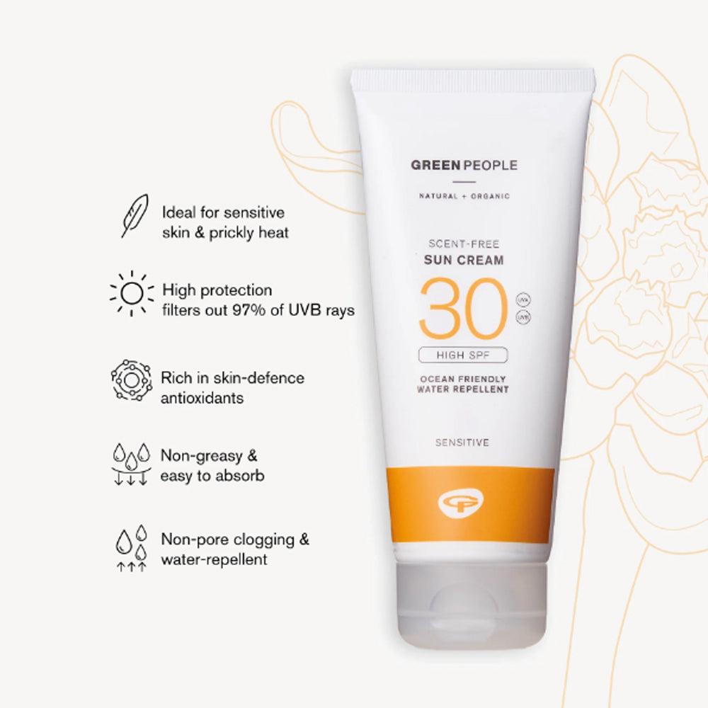 Green People Scent Free Sun Cream SPF30