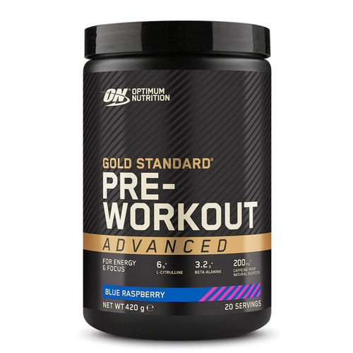 Optimum Nutrition Gold Standard Pre Workout Advanced - Blue Raspberry