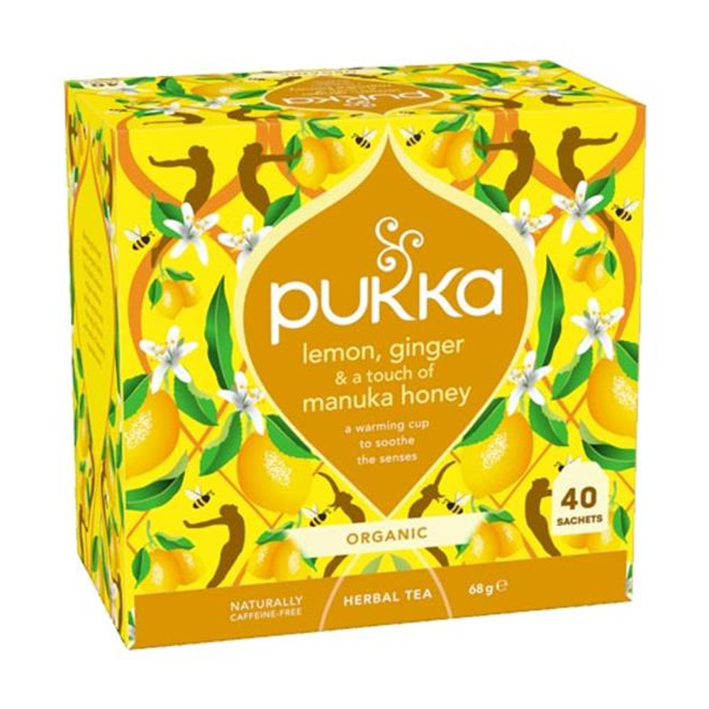 Pukka Organic Lemon, Ginger & Manuka Honey