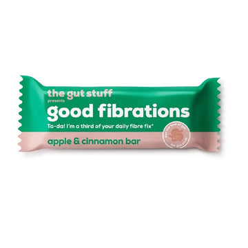 The Gut Stuff Fibrations Apple &amp; Cinnamon Gluten Free Bar