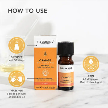 Tisserand Organic Orange Essential Oil
