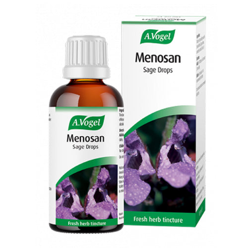 bottle of A. Vogel Menosan Sage Drops