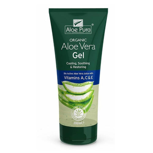 Aloe Pura Organic Aloe Vera Gel with Vitamins A, C &amp; E