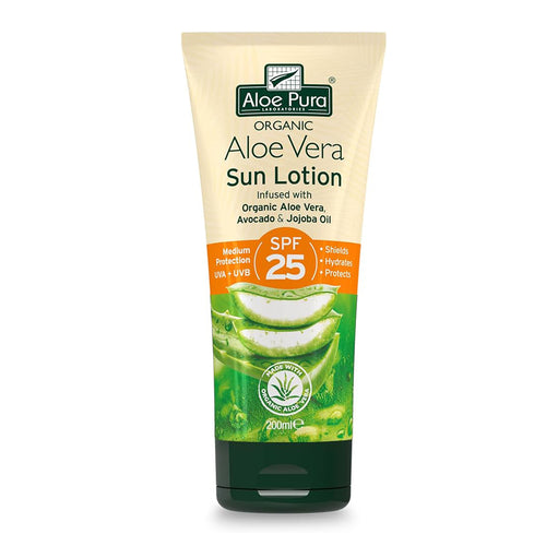 Aloe Pura Organic Aloe Vera Sun Lotion SPF25