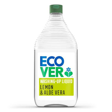 bottle of Ecover Washing Up Liquid - Lemon &amp; Aloe Vera