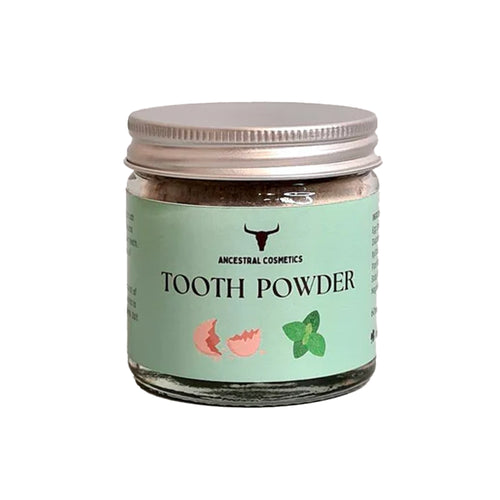 Ancestral Cosmetics Eggshell & Peppermint Tooth Powder