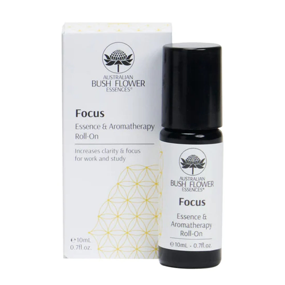 Australian Bush Flower Essences Focus Essence & Aromatherapy Roll-On