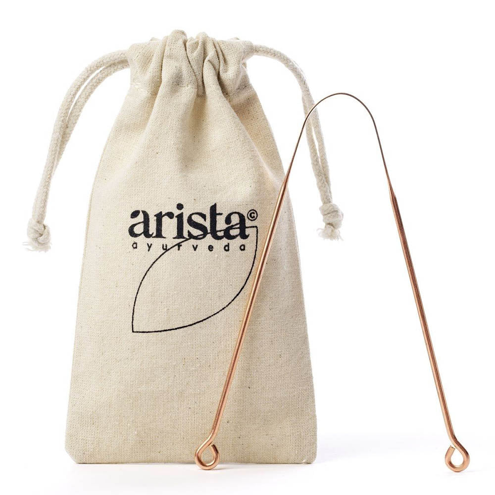 Arista Ayurveda Copper Tongue Scraper
