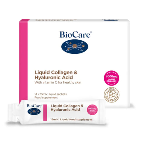Biocare Liquid Collagen & Hyaluronic Acid
