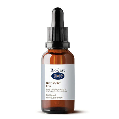 bottle of BioCare Nutrisorb Iron
