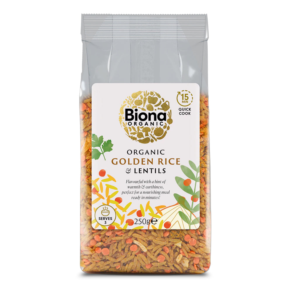 Biona Organic Golden Rice & Lentils