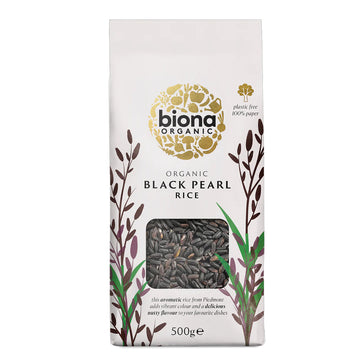 Biona Organic Black Pearl Rice - 500g