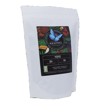 Blue Butterfly Yopo Whole Bean Coffee 250g