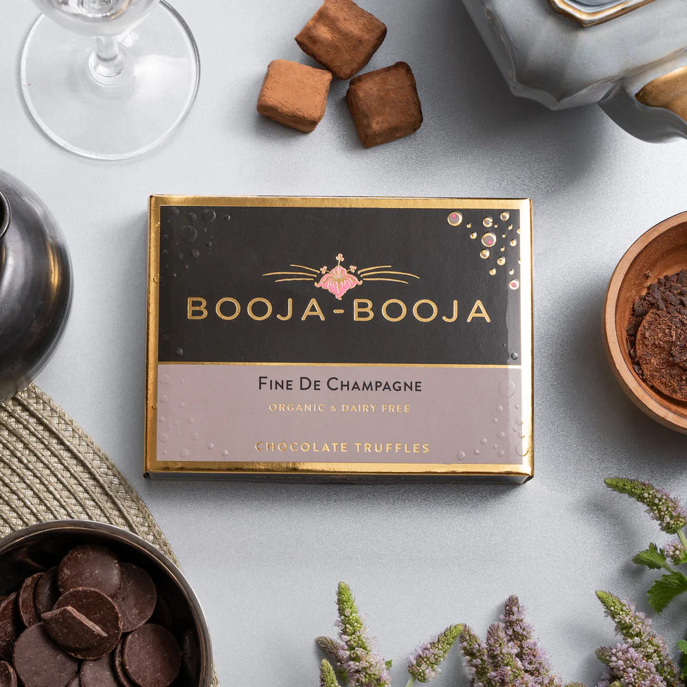 Booja Booja Fine De Champagne Chocolate Truffles - Evergreen Healthfoods