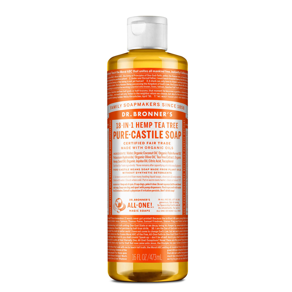 Dr. Bronner Tea Tree Pure Castile Soap