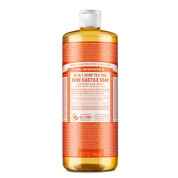 Dr. Bronner Tea Tree Pure Castile Soap - Evergreen Healthfoods