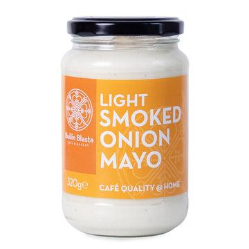 jar of Builin Blasta Light Smoked Onion Mayo