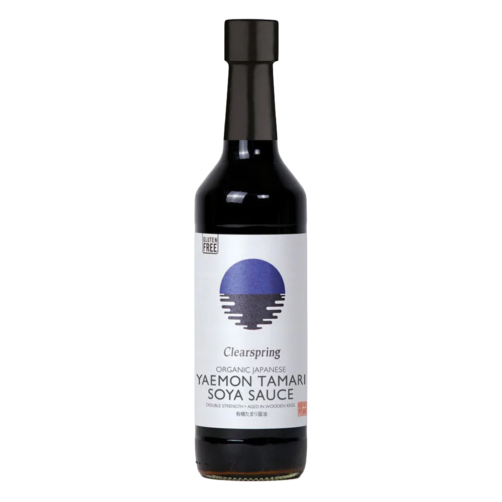 Clearspring Organic Japanese Yaemon Tamari Soya Sauce - Double Strength