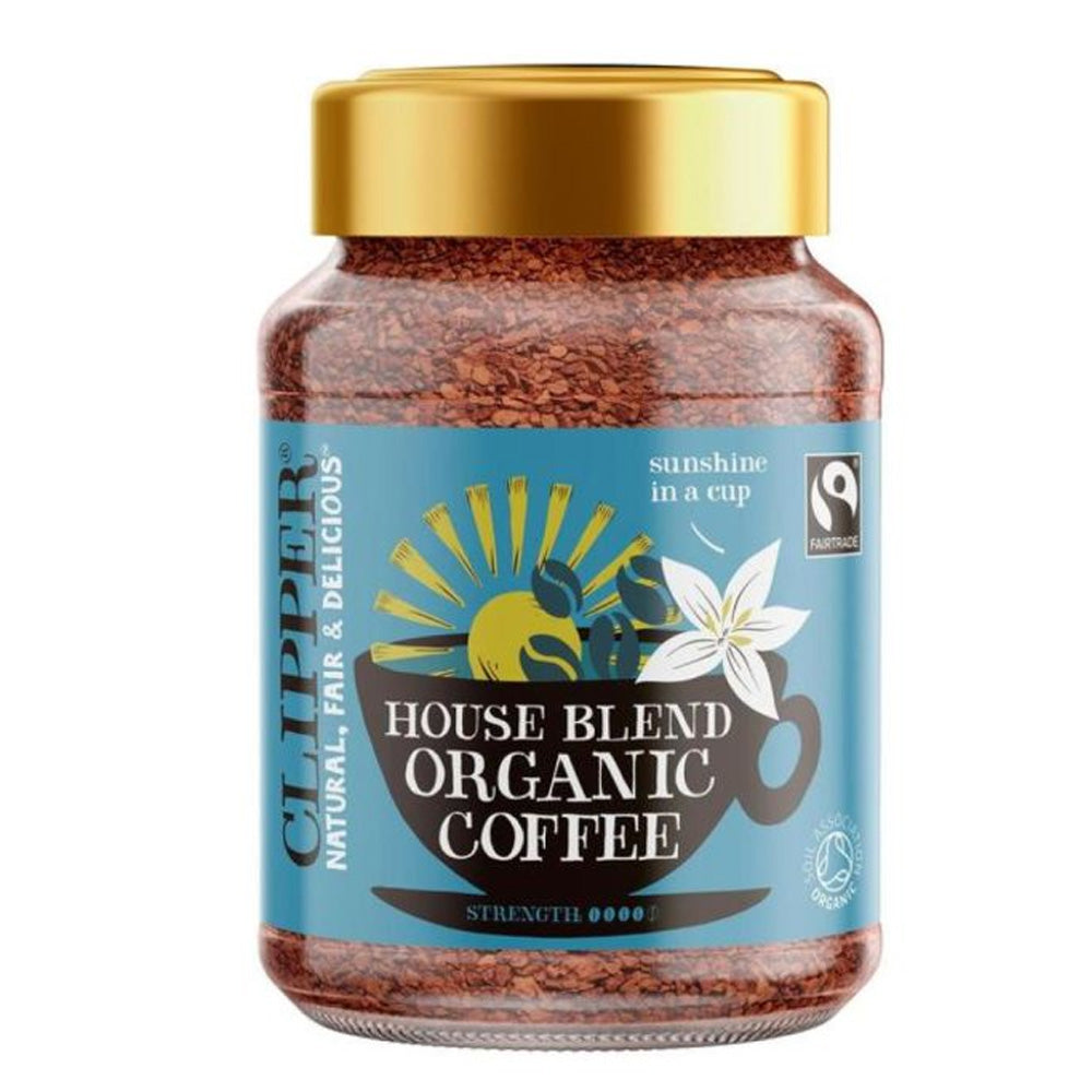 Clipper House Blend Organic Instant Coffee 100g