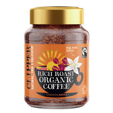Clipper Rich Roast Organic Instant Coffee 100g