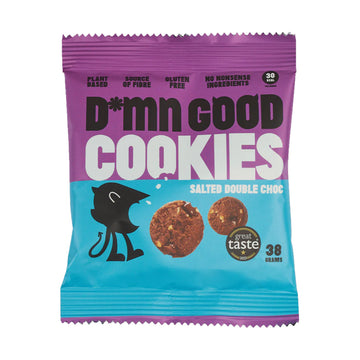 D*mn Good Salted Double Choc Cookies