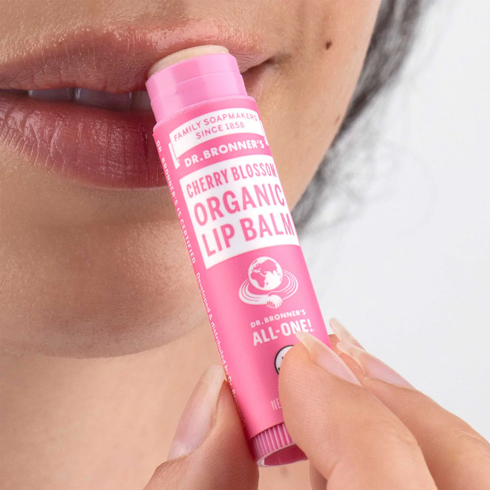Dr Bronner Organic Cherry Blossom Lip Balm