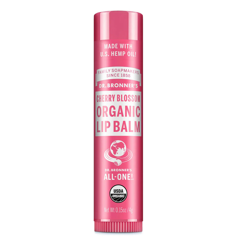 Dr Bronner Organic Cherry Blossom Lip Balm