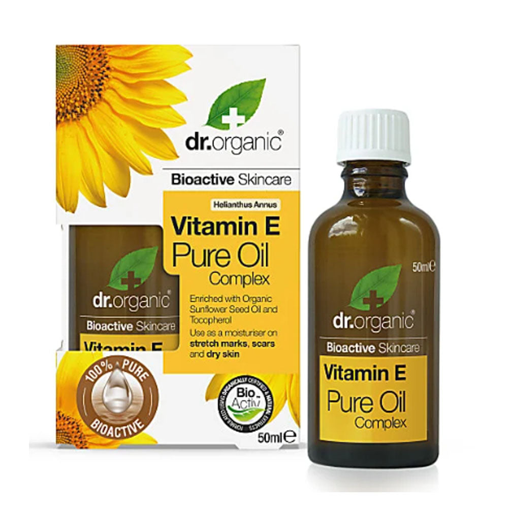 Dr Organic Vitamin E Pure Oil 50ml