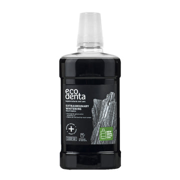 Ecodenta Extraordinary Whitening Mouthwash With Black Charcoal