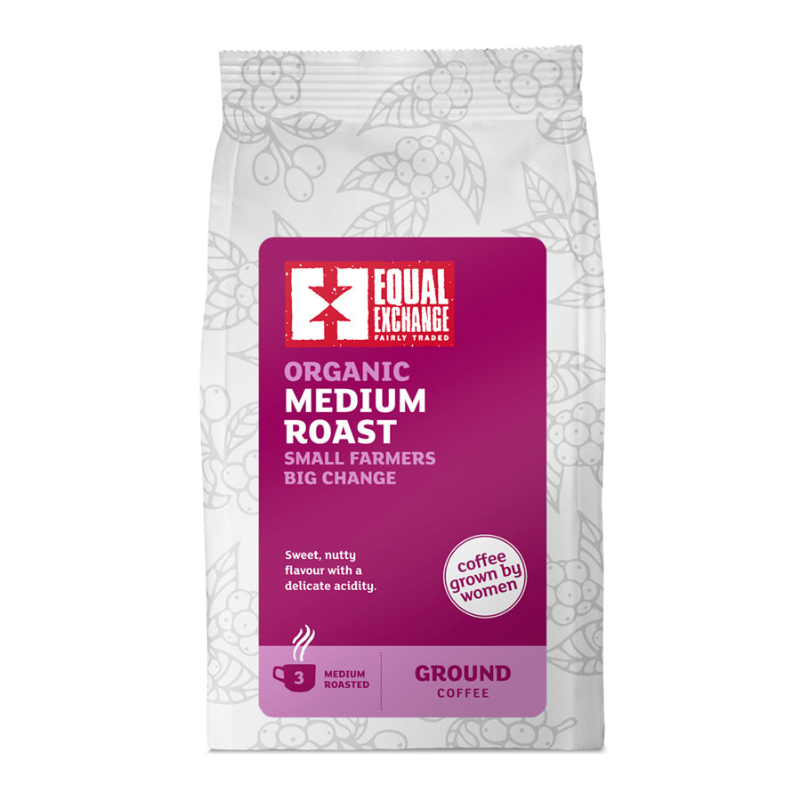 Equal Exchange Organic Medium Roast Ground Coffee