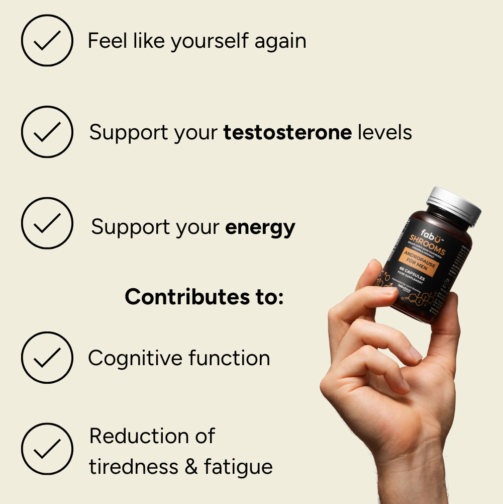 FabÜ Shrooms Andropause For Men