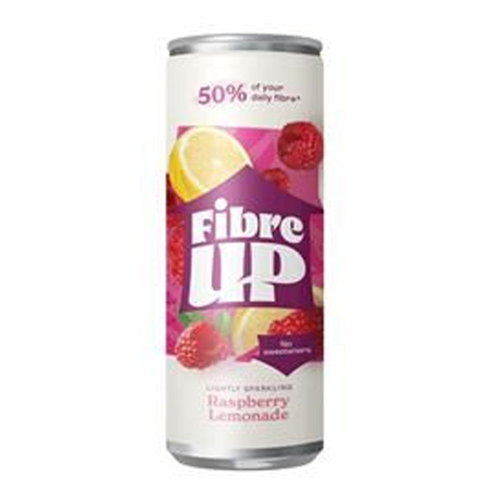 Fibre UP Raspberry Lemonade Sparkling Prebiotic Drink