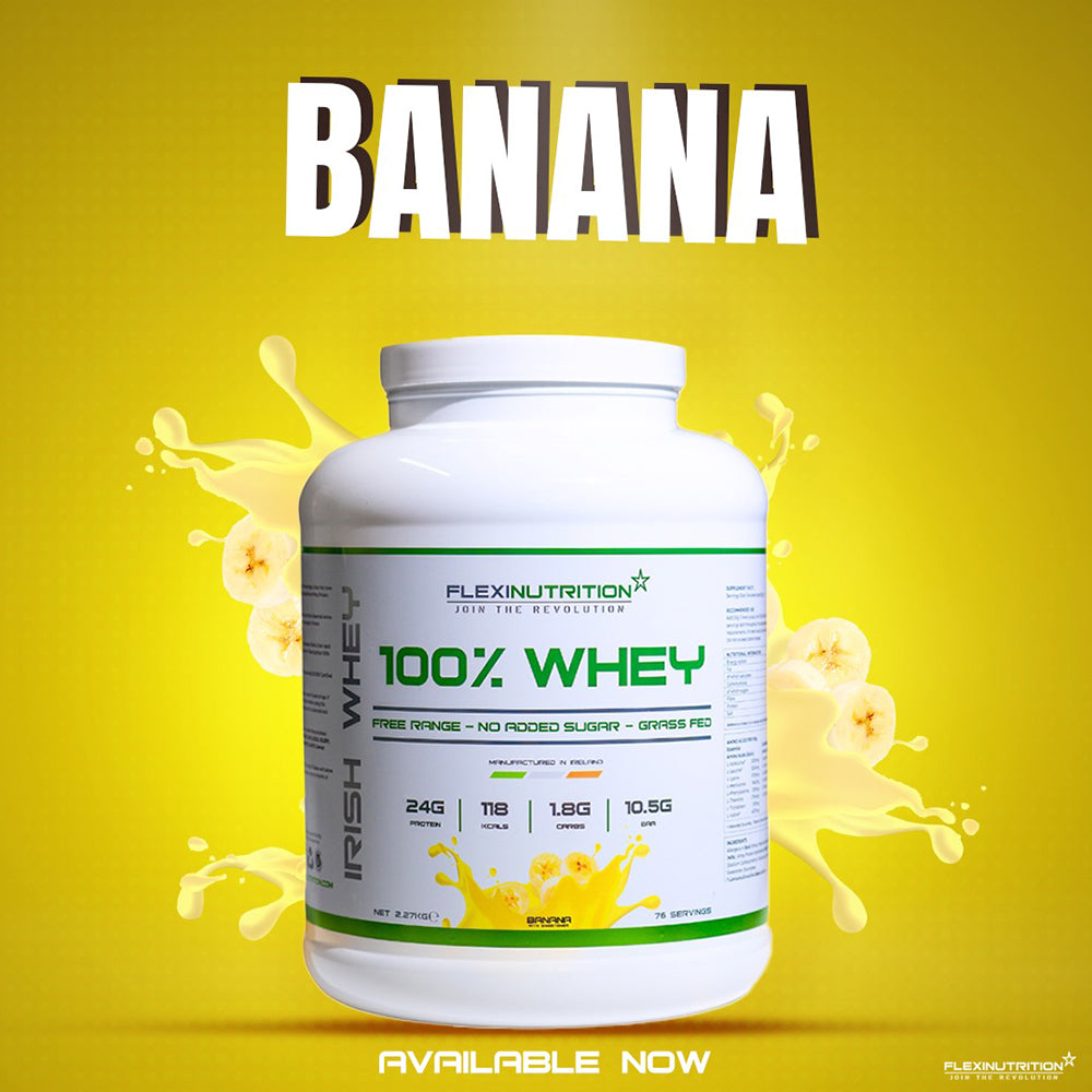 Flexi Nutrition Banana 100% Whey Protein