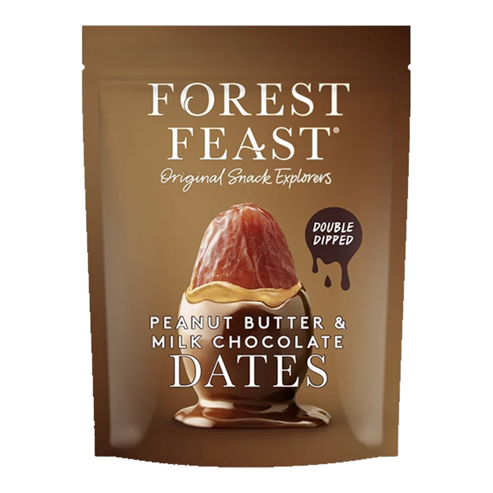 Forest Feast Peanut Butter & Milk Chocolate Dates