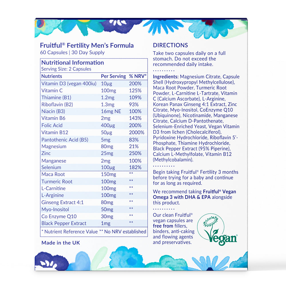 Fruitful Fertility – Men’s Formula