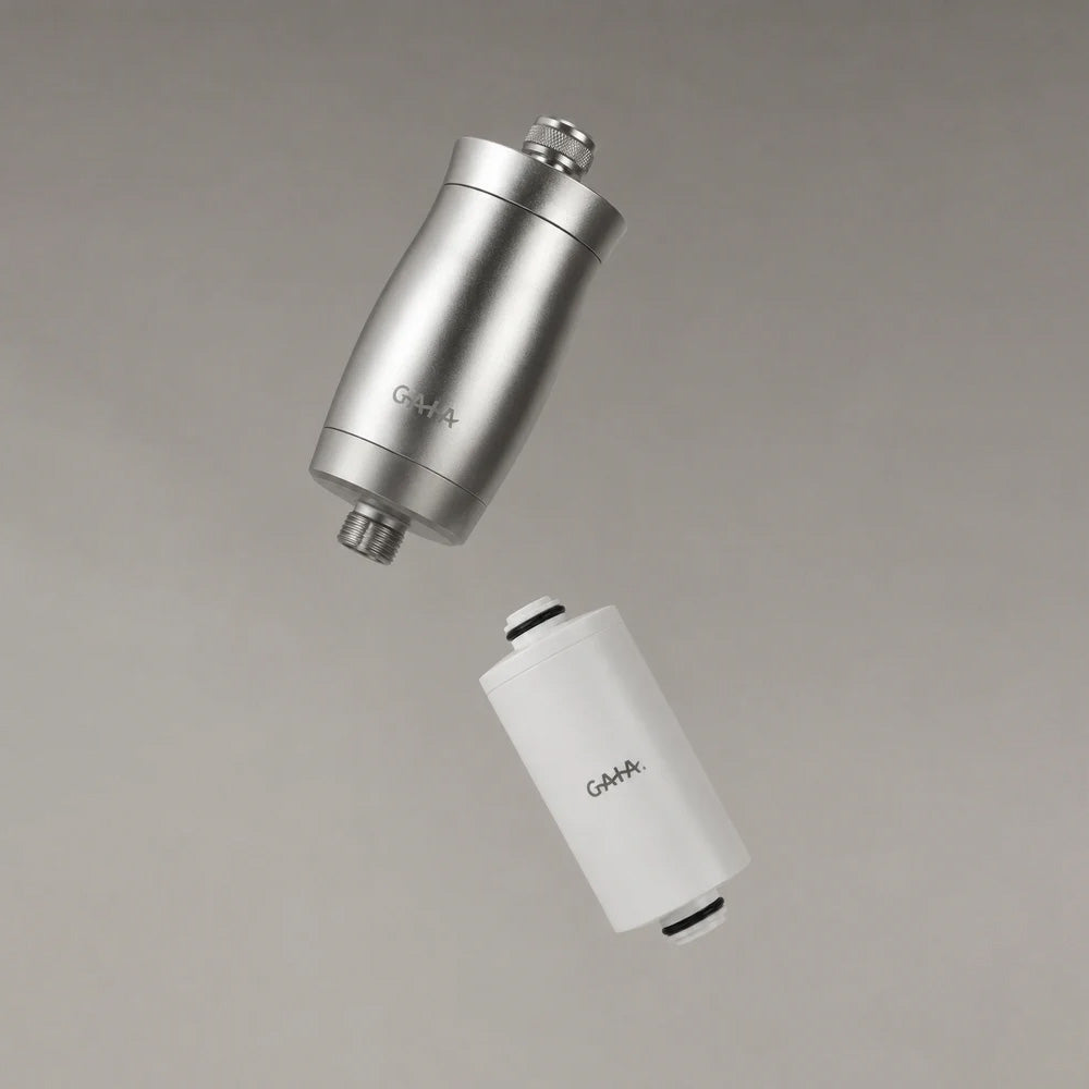 The Gaia Shower Filter - Silver