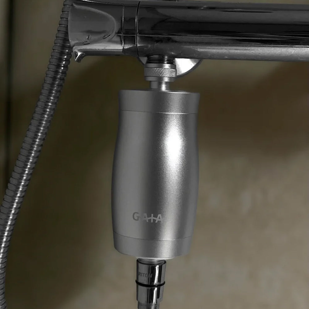 The Gaia Shower Filter - Silver