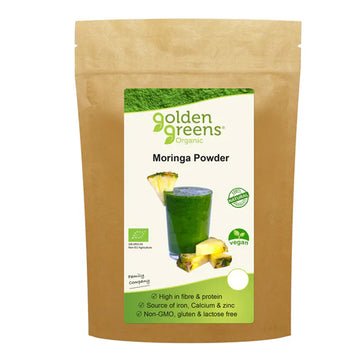 Golden Greens Moringa Powder - Evergreen Healthfoods